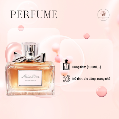 Nước Hoa Nữ Miss Dior Parfum 