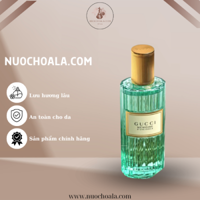 Gucci Mémoire d'une Odeur Eau de Parfum - nước hoa gucci xanh lá.