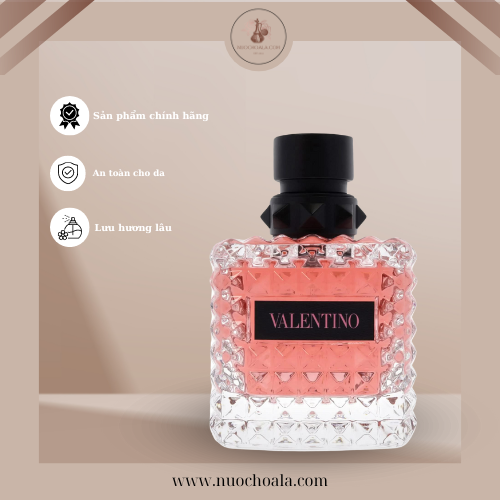 nước hoa mùi gỗ cho nữ: Valentino Donna Sinh ra ở Roma Eau de Parfum