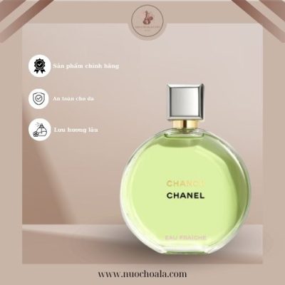 Nước hoa mùi thanh mát cho nam Chanel Chance Eau de Parfum